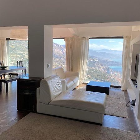 Villa With Unique & Breathtaking View Over Sea, Monte-Carlo, Italy & Alps La Turbie Exterior foto